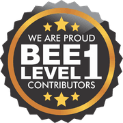 B-BBEE Level 1 badge