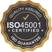 ISO 45001 badge