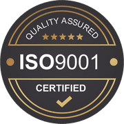 ISO 9001 badge
