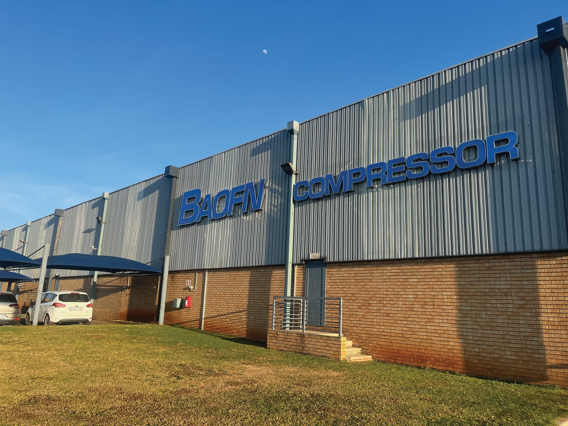 BAOFN Johannesburg head office exterior on a clear day