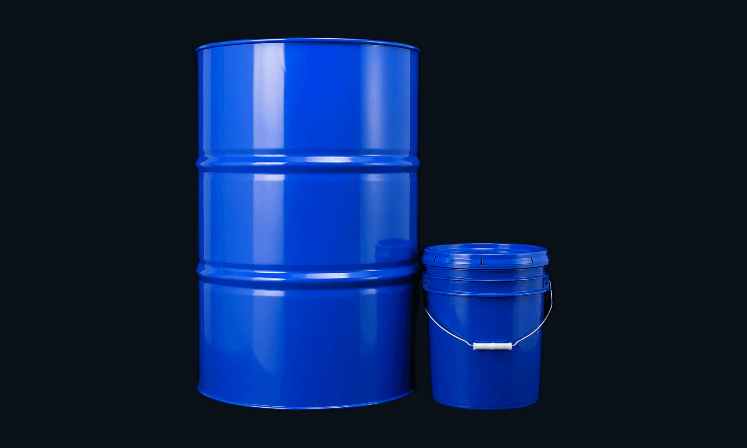 BAOFN compressor lubricant drum and pail held in stock