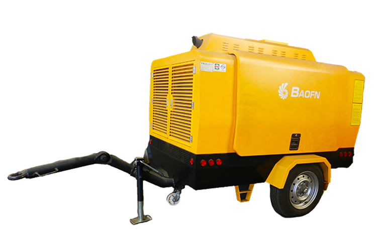 Representative BAOFN unit from the Portable Compressors family